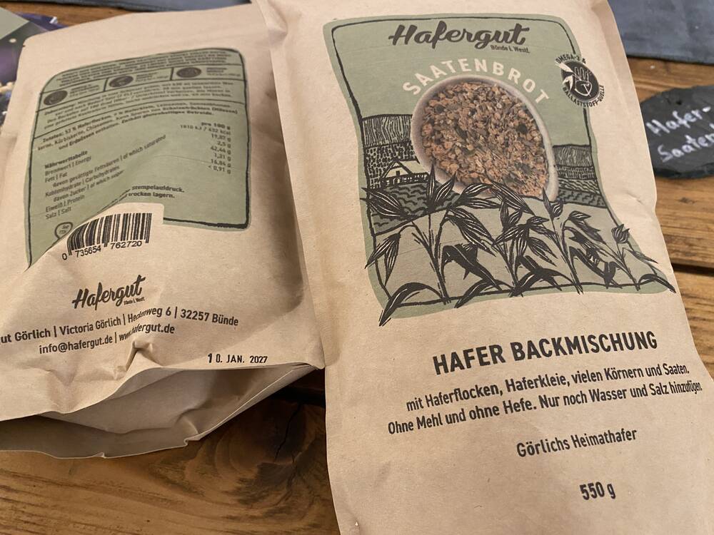 Hafer-Backmischung Hafer-Backmischung